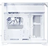 Lian Li O11 Vision-M kompiuterio korpusas, Micro-ATX, grūdintas stiklas – Baltas
