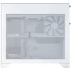 Lian Li O11 Vision-M kompiuterio korpusas, Micro-ATX, grūdintas stiklas – Baltas