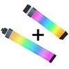 Lian Li Strimer Wireless 24-Pin RGB Mainboardkabel + Controller + Strimer Wireless 12V-2x6 GPU-Kabelis Wide
