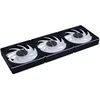 Lian Li UNI FAN CL FLEX belaidis PWM ventiliatorius, ARGB – 120 mm, juodas, 3 vnt. rinkinys