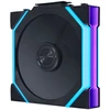 Wentylator Lian Li UNI FAN SL FLEX Wireless PWM Fan, ARGB, Infinity Mirror - 120mm, juodas, 3-pack (LULI-199)