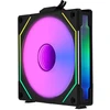 Lian Li UNI FAN SL-INF 120 ARGB Reverse Blade PWM Fan, 3-Pack Single Fans (Without Controller) - 120mm, Juodas