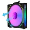 Lian Li UNI FAN SL-INF 120 ARGB Reverse Blade PWM Lüfter, 3er Single Lüfter Pack (Ohne Controller) - 120mm, juodas