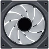 Lian Li UNI FAN SL-INF 120 ARGB Reverse Blade PWM Fan, 3-pack including controller - 120mm, juodas + 1x UNI FAN SL-INF 120 PWM Fan, 120mm