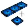 Lian Li UNI FAN SL-INF 120 ARGB Reverse Blade PWM Lüfter, 3er Pack inkl. Controller - 120mm, juodas + 1x UNI FAN SL-INF 120 PWM Lüfter, 120mm