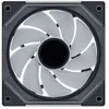 Lian Li UNI FAN SL-INF 120 ARGB Reverse Blade PWM Lüfter, 3er Single Lüfter Pack (Ohne Controller) - 120mm, juodas