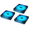 Lian Li UNI FAN SL-INF 140 ARGB Reverse Blade PWM Fan, 3-Pack Single Fans (Without Controller) - 140mm, Juodas