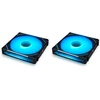 Lian Li UNI FAN SL-INF 140 ARGB Reverse Blade PWM Fan, 3-pack - 140mm, juodas + 1x UNI FAN SL-INF 140 ARGB PWM Fan - 140mm
