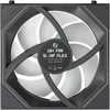 Ventiliatorius Lian Li UNI FAN SL-INF FLEX Wireless 120, 3 vnt. rinkinys, juodas (12SLIN1F3B)
