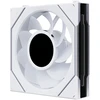 Lian Li UNI FAN SL-INF LCD FLEX belaidis ventiliatorius, ARGB ir LCD ekranų su atvirkštine mente, 120 mm, baltas, 3 vnt. pakuotėje su valdikliu