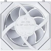 Lian Li UNI FAN SL-INF LCD FLEX belaidis ventiliatorius 120, 3 vnt. rinkinys, balta (12SLIND1F3W)