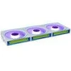 Lian Li UNI FAN SL-INF Wireless korpuso ventiliatorius, ARGB, PWM – 3er-Pack, su valdikliu 120mm, baltos spalvos
