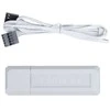 Lian Li UNI FAN SL Wireless ARGB PWM korpuso ventiliatorius, 3er-Pack su valdikliu- Reverse Blade, 120 mm, baltos spalvos