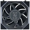 Lian Li UNI FAN SL Wireless LCD korpuso ventiliatorius, ARGB, PWM – 120 mm, juodos spalvos