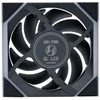 Lian Li UNI FAN SL Wireless LCD korpuso ventiliatorius, ARGB, PWM, 3er-Pack su valdikliu- Reverse Blade, 120 mm, juodos spalvos