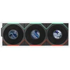 Lian Li UNI FAN TL LCD FLEX Wireless Lüfter, ARGB und LCD - Reverse Blade 120mm, juodas, 3er-Pack