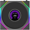 Lian Li UNI FAN TL LCD FLEX Wireless Lüfter, ARGB und LCD - Reverse Blade 120mm, juodas