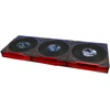 Lian Li UNI FAN TL LCD FLEX Wireless Lüfter, ARGB und LCD - Reverse Blade 120mm, juodas, 3er-Pack