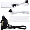 Lian Li UNI FAN TL Wireless LCD korpuso ventiliatorius, ARGB, PWM, 3er-Pack su valdikliu- Reverse Blade, 120 mm, baltos spalvos