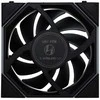 Lian Li UNI FAN TL Wireless LCD korpuso ventiliatorius, ARGB, PWM – Reverse Blade, 120mm, juodos spalvos