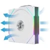 Lian Li UNI FAN TL Wireless korpuso ventiliatorius, ARGB, PWM – Reverse Blade, 120mm, baltos spalvos