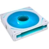 Lian Li "4-Pack" - 3x UNI FAN SL-INF 120 ARGB Reverse Blade PWM Fans & 1x Standard Blade, 120mm - Baltas (Without Controller)