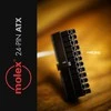 MDPC-X 24-Pin ATX Connector by Molex - juodas