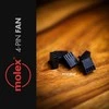 MDPC-X 4-Pin Fan Connector by Molex - juodas
