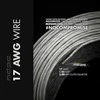 MDPC-X Schaltlitze 17-AWG Transparent, 1m