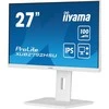 Monitorius „IIYAMA XUB2792HSU-W6“ 27 colių ETE IPS FHD 100Hz 250cd/m2 0.4ms garsiakalbiai HDMI DP USB 4x3.2 Baltas FreeSync 15cm aukščio reguliavimas. Baltas