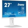Monitorius „IIYAMA XUB2792HSU-W6“ 27 colių ETE IPS FHD 100Hz 250cd/m2 0.4ms garsiakalbiai HDMI DP USB 4x3.2 Baltas FreeSync 15cm aukščio reguliavimas. Baltas