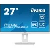 „IIYAMA XUB2792QSU-W6“ 27 colių ETE IPS monitorius, 2560x1440, 100 Hz, 250 cd/m2, 0,4 ms, garsiakalbiai, HDMI, DP, USB 4x3.2, „Baltas FreeSync“, 15 cm aukščio reguliavimas.