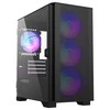 Montech AIR 100 ARGB, Micro-ATX, Tempered Glass – juodos spalvos