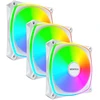 „Montech AX120 PRO PWM“ ventiliatorius, ARGB®, 3 vnt. pakuotė, 120 mm, baltas
