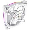 Montech AX120 PWM ARGB korpuso ventiliatorius – 120mm, baltos spalvos