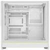 Montech HS01 PC-kompiuterio korpusas, Midi-Tower, ATX, aRGB, Tempered Glass – baltos spalvos
