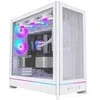 Montech HS01 PC-kompiuterio korpusas, Midi-Tower, ATX, aRGB, Tempered Glass – baltos spalvos