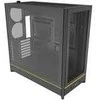Montech HS01 PC-kompiuterio korpusas, Midi-Tower, ATX, aRGB, Tempered Glass – juodos spalvos
