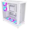 Montech HS01 PRO PC-kompiuterio korpusas, Midi-Tower, ATX, aRGB, Tempered Glass – baltos spalvos