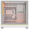 Montech HS01 PRO PC-kompiuterio korpusas, Midi-Tower, ATX, aRGB, Tempered Glass – baltos spalvos