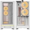 Montech HS01 PRO PC-kompiuterio korpusas, Midi-Tower, ATX, aRGB, Tempered Glass – baltos spalvos