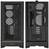 Montech HS01 PRO PC-kompiuterio korpusas, Midi-Tower, ATX, aRGB, Tempered Glass – juodos spalvos