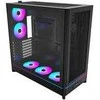 Montech HS01 PRO PC-kompiuterio korpusas, Midi-Tower, ATX, aRGB, Tempered Glass – juodos spalvos
