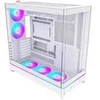 Montech HS02 PRO PC-kompiuterio korpusas, Midi-Tower, ATX, Tempered Glass, ARGB – baltos spalvos