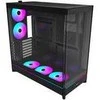 Montech HS02 PRO PC-kompiuterio korpusas, Midi-Tower, ATX, Tempered Glass, ARGB – juodos spalvos