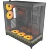 Montech HS02 PRO PC-kompiuterio korpusas, Midi-Tower, ATX, Tempered Glass, ARGB – juodos spalvos