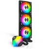 „Montech Hyper Flow ARGB AIO“ vandens aušinimas, juodas × 360 mm
