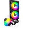 „Montech Hyper Flow ARGB AIO“ vandens aušinimas, juodos spalvos - 240 mm