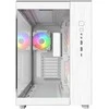 Montech KING 65 PRO PC-kompiuterio korpusas, Midi-Tower, ATX, ARGB, Tempered Glass -baltos spalvos