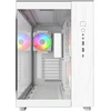 Montech KING 65 PRO PC-kompiuterio korpusas, Midi-Tower, ATX, ARGB, Tempered Glass -baltos spalvos
